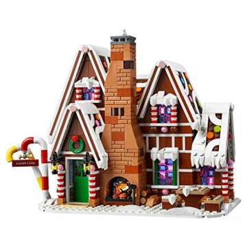 LEGO Creator Expert Gingerbread House 10267 Building Kit (1,477 Pieces)