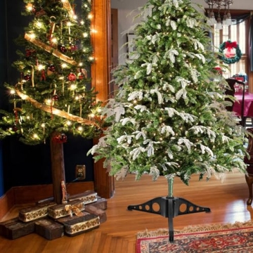 Durable Rotating Christmas Tree Stand for Artificial Holiday Trees