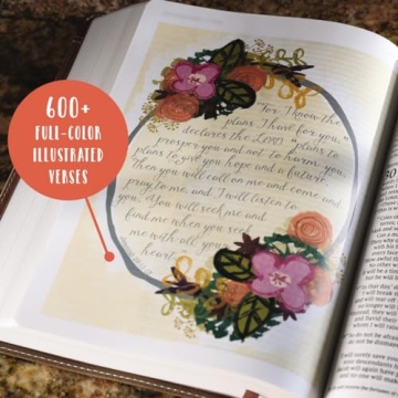 NIV Beautiful Word Bible with Illustrated Verses