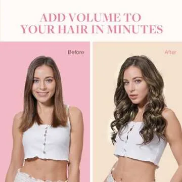 GOO GOO Wire Hair Extensions Human Hair, 4/26/4 Chocolate Brown with Honey Blonde Balayage 18inch 125g, Invisible Wire Hair Extensions with Transparent, Seamless Fish Line Hairpiece