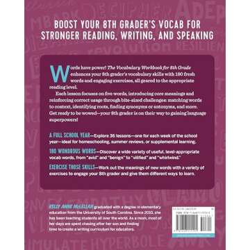 The Vocabulary Workbook for 8th Grade: Weekly Activities to Boost Your Word Power
