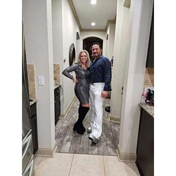 70s Disco Pants Men Vintage Bell Bottom Jeans Stylish Fit