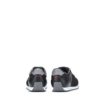 HUGO Men's Low-Top Sneakers - Stylish Comfort Black 6.5