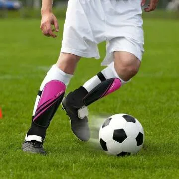 Youth Soccer Shin Guards for Kids - Newox Protection