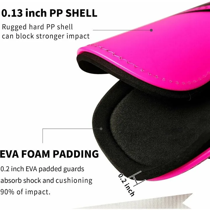 Youth Soccer Shin Guards for Kids - Newox Protection