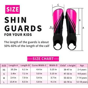 Youth Soccer Shin Guards for Kids - Newox Protection