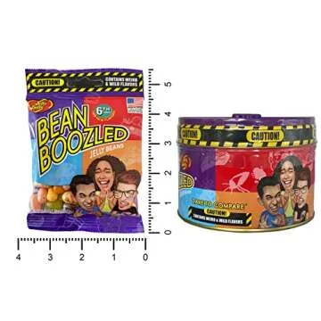 Jelly Belly Bean Boozled Jelly Beans - Spinner Gift Box | Beanboozled 6th edition Whole Family Fun Game | Nice and Weird Flavors Tasting Game | Adults and Kids Game | Genuine, Straight from the Source (7thEd-TIN-Spinner)