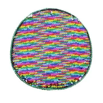 VIESSLG Mardi Gras Sequin Captain Hat Festival Rhinestone Military Hat Carnival Costume Hat Burning Man Hat