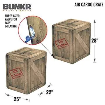 BUNKR BattleZone Inflatable Set for Epic Nerf Fun