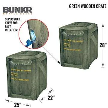 BUNKR BattleZone Inflatable Set for Epic Nerf Fun