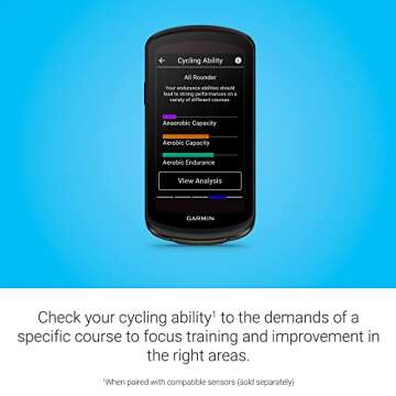 Garmin Edge® 1040 Solar, GPS Bike Computer with Solar Charging Capabilities, On and Off-Road, Spot-On Accuracy, Long-Lasting Battery, Device Only