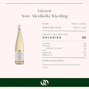 Giesen Non-Alcoholic Riesling - A Refreshing Wine Experience Without Alcohol