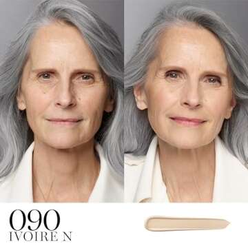 Lancôme Teint Idole Ultra Wear All Over Full Coverage Concealer - Natural Matte Finish & Lightweight Under Eye Concealer - Up To 24H Wear - 090 Ivoire Neutral