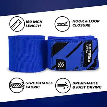 Sanabul 180" Boxing Hand Wraps for Ultimate Protection
