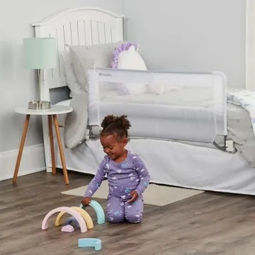 Regalo Swing Down Bed Rail Guard for Toddler Safety