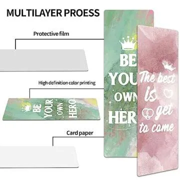 Bookmarks, 30PCS Paper Bookmarks, 2 x 6 inch Bookmarks for Kids Women Men Book Lovers, Bookmarks Bulk, Book Markers for Reading, Graduation Inspirational Bookmarks