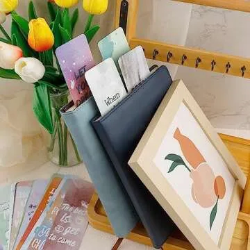 Bookmarks, 30PCS Paper Bookmarks, 2 x 6 inch Bookmarks for Kids Women Men Book Lovers, Bookmarks Bulk, Book Markers for Reading, Graduation Inspirational Bookmarks