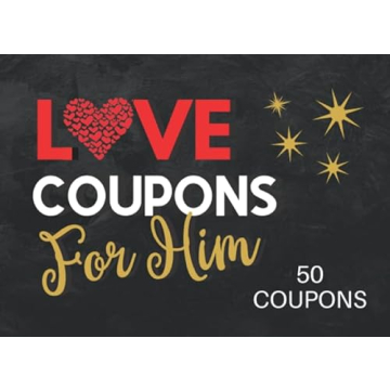 Love Coupons for Him Gift Idea for Couples
