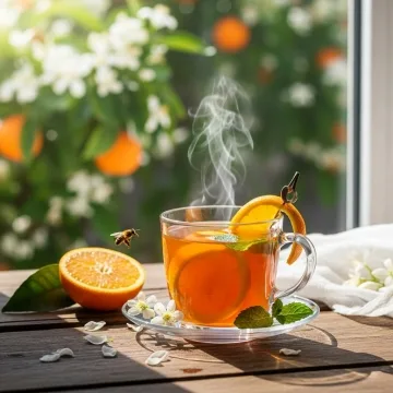 دمنوش بهار نارنج