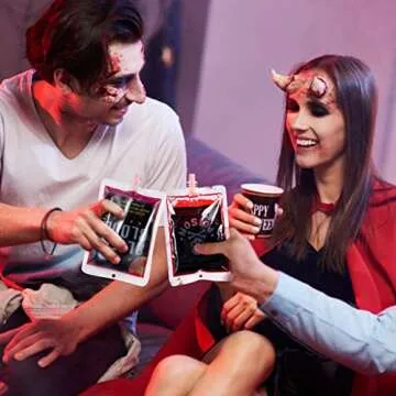 Halloween Blood Bags Party Supplies - 20 Halloween Drink Pouches + 2 Funnels Halloween Party Favors, Reusable Halloween Blood Bags Drink Bag for Vampire Zombie Costumes Props Party Decorations(5