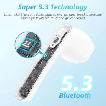 Premium Beben X8 Wireless Earbuds - 40H Playtime, Waterproof