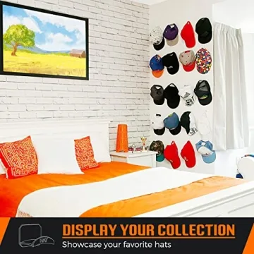 joyliveCY Hat Racks: Stylish Self-Adhesive Organizers