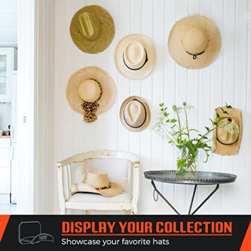 joyliveCY Hat Racks: Stylish Self-Adhesive Organizers