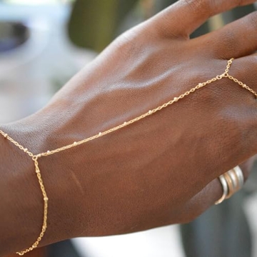 Trendy Hand Chain Gold Bracelet for Women Gifts