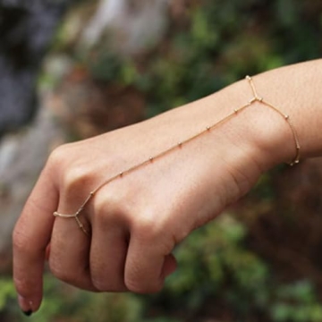 Trendy Hand Chain Gold Bracelet for Women Gifts