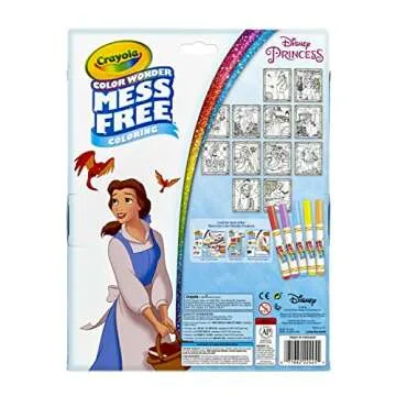 Crayola Color Wonder Disney Princess Glitter Coloring Set