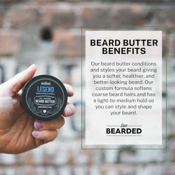 Live Bearded Beard Butter - All-Natural Leave-in Conditioner