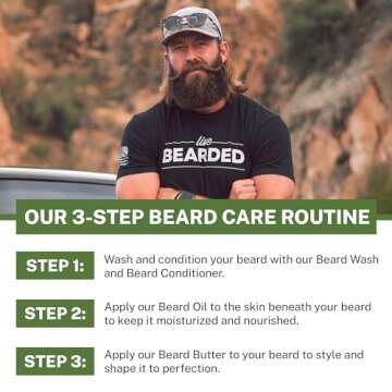 Live Bearded Beard Butter - All-Natural Leave-in Conditioner