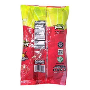 Valentine's Day Sour Punch Hearts Gummy Candy - 13 Ounces