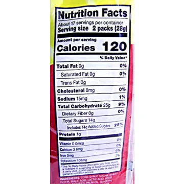 Valentine's Day Sour Punch Hearts Gummy Candy - 13 Ounces