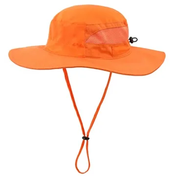Connectyle Kids' Adjustable Safari Sun Hat - UPF 50+ Protection & Breathable
