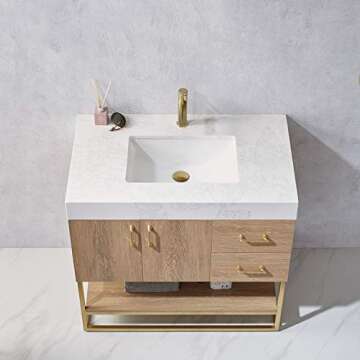 Vinnova Alistair Bathroom Vanity 36 Inches Stylish Design