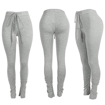 High-Waisted Womens Stacked Leggings Pants for Active Lifestyle