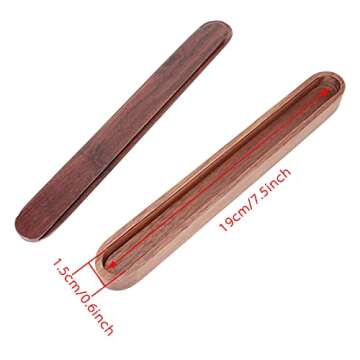 Portable Wooden Chopsticks Storage Case for Travel and Gifts