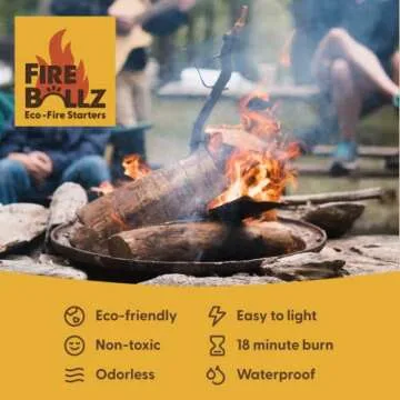 Buy 48-Pack Eco-Friendly Fire Starters – Non-Toxic & Reliable