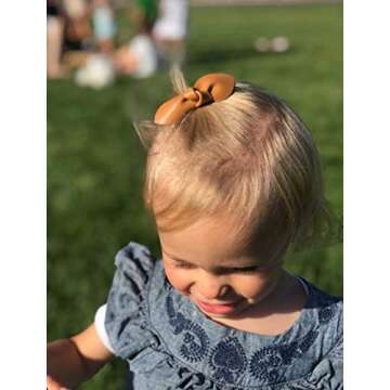 California Tot Bow Clips for Girls - Stylish & Safe Accessories