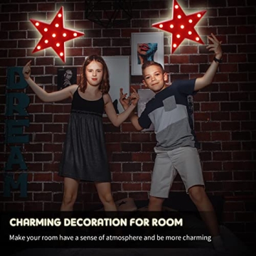 Tarpop Star Plastic Night Light - 2 Pcs for Kids