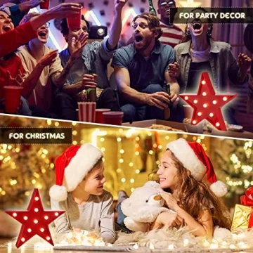 Tarpop Star Plastic Night Light - 2 Pcs for Kids