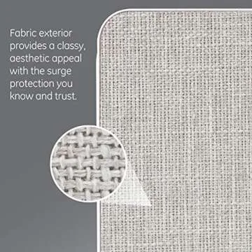 GE Pro 6-Outlet Extender with Surge Protection Design