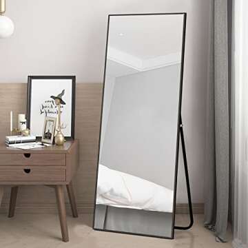 MIRUO Full Length Mirror for Home Decor & Dressing