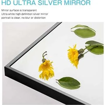 MIRUO Full Length Mirror for Home Decor & Dressing