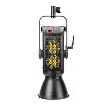 Aputure LS 300X Bi-Color 2700K-6500K LED Bowens Mount V-Mount Plante Sidus Link,2.4G,100m Wireless Remote Control for Video Recording, Children Photography, Outdoor Shooting