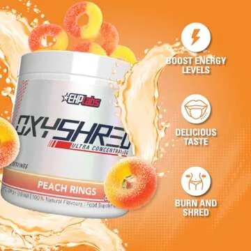 EHP Labs OxyShred Pre Workout for Energy Boost