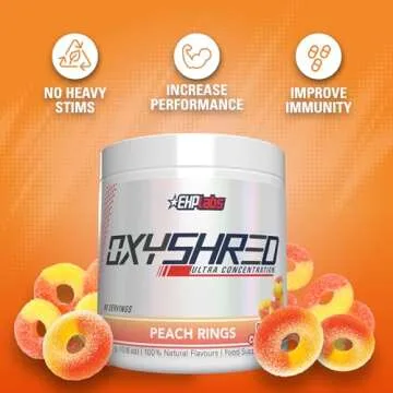 EHP Labs OxyShred Pre Workout for Energy Boost
