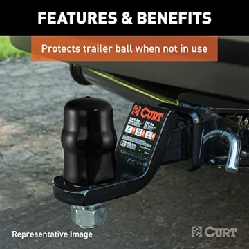 CURT Hitch Ball Cover for 2-5/16 Inch Hitches