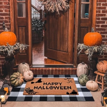 Halloween Doormat Combo Set - Stylish Entryway Decor